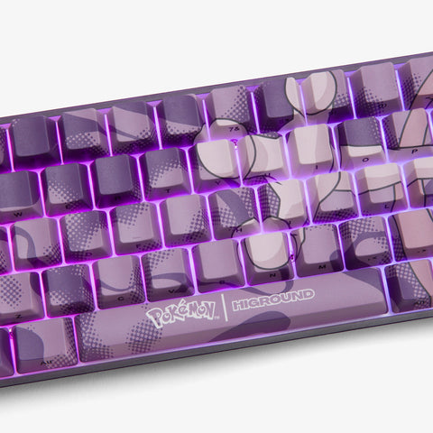 Pokémon + HG Base 65 Keyboard - Mewtwo